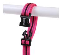 DOOG Neon Guinzaglio CLIP-IT Lady Rosa/Grigio 1,3-1,6M Regolabile Per Cani