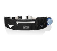 DOOG Walkie Cintura Standard Nero per Cani - 2 Borse, 20 Sacchetto Feci , 70-130