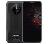 DOOGEE 5G Rugged Smartphone V10, Batteria 8500mAh, Termometro Frontale Infrarossi, 6,39’’Android 11 Impermeabile Antiurto Telefono robusto, Fotocamera 48MP,Ricarica Wireless,8GB+128GB Dual SIM Nero
