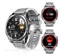 DOOGEE ANYWISE W1 LITE Smart Watches for Men, 1.43''AMOLED Mens Smart Watch for Android/iOS, 5ATM Waterproof Fitness, 170+ Sports Modes, Answer/Make Calls/12 Days Battery/Heart Rate/Sleep Monitor