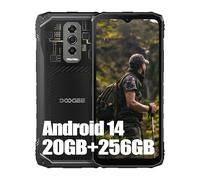 DOOGEE Blade 10 Ultra Rugged Smartphone Android 14 (2025), 20GB+256GB/2TB Cellulare Robusto, 6,56" HD+ Telefono Indistruttibile, 5150mAh, 50MP, 4G LTE Cellulari Resistente IP68,NFC,OTG,GPS,Widevine L1