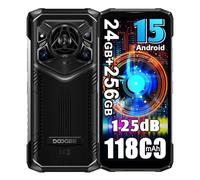 DOOGEE Blade 20 Pro 4G Rugged Smartphone,125DB Speaker,11800mAh 18W 24GB+256GB/2TB Cellulare Antiurto,6.6" HD+90Hz,50 MP AI Camera Telefono Indistruttibile,Triple SIM/NFC/IP68/OTG/GPS (Argento)