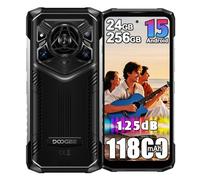 DOOGEE Blade 20 Pro Rugged Smartphone 4G,11800mAh 18W 24GB+256GB(2TB) Cellulare Antiurto,6.6" HD+ 125DB Speaker, 50 MP AI Camera Telefono Indistruttibile,Triple SIM/IP68/NFC/OTG/GPS (Argento)
