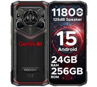 DOOGEE Blade 20 Pro Rugged Smartphone Android 15.125dB 3.5W altoparlante Cellulari, 11800mAh+6.6" HD Display Telefono robusto, 24GB+256GB/2TB, 50MP+20MP+8MP, Triple card slot/NFC/OTG/GPS/Face ID