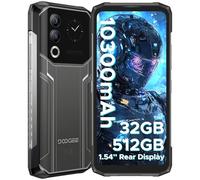 DOOGEE Blade 20 Ultra Outdoor Handy Senza contratto, 32 GB+512 GB/2 TB Outdoor Smartphone 10300 mAh, display posteriore 1,54" HD+, 50 MP + 8 MP, Octa Core T7250 Android 14, 3 slot per schede, NFC/OTG