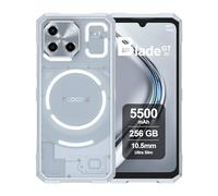 DOOGEE Blade GT 5G Rugged Smartphone, 32GB RAM + 256GB ROM, 5500mAh, Display 6.72 Pollici FHD+ 120Hz, AI Camera 48MP, Octa-Core 6nm, Android 14, Dual SIM, NFC, Unlock, Ultra Sottile, 2024 - Argento