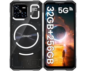DOOGEE Blade GT Telephone Incassable 5G, 32Go + 256Go Smartphone Incassable Dimensity 7050 Android 14, 6.72" FHD+&120Hz, 48MP+20MP Antichoc, 5500mAh/18W, 5G Dual SIM/IP68/NFC/GPS Telephone de Chantier