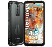 DOOGEE Blade10 Pro Energy Rugged Smartphone, 90Hz 6.56" 32GB+256GB/2TB TF, Octa Core telefono rugged, 6150mAh Telefono Indistruttibile, 4.5G Dual SIM/Widevine L1/50MP/NFC/Face ID/OTG/GPS/IP68/IP69K