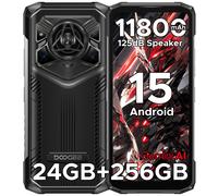 DOOGEE Blade20 Pro Telefono Rugged con Altoparlante da 125dB, AI Gemini, Batteria da 11800mAh, Display da 6.6'', Android 15, Versione Globale, Smartphone con NFC
