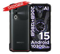 DOOGEE Blade20 - Smartphone robusto con Gemini AI, batteria da 10300mAh, schermo da 6.6" HD+, 20GB di RAM, 128GB di memoria, Versione Globale, telefono intelligente con AI, NFC, Android 15