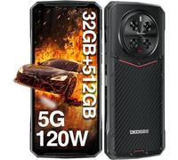DOOGEE DK10 (Double Sim - 5G - NFC - 6.67'' - 512GB RAM) Nero