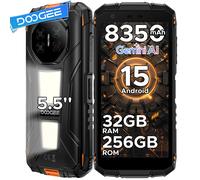Doogee Fire 3 Max 8GB 256GB 5.45" 4G Dual SIM NFC Batteria 8350mAh Android 15 Nero