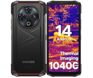 DOOGEE FIRE 6 (Image Thermique - 6,56'' - 6/256GB - 10400mAh) BLACK