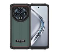DOOGEE Fire 6 Power Smartphone Rugged, Batteria 15500mAh, Torcia 120LM, 20GB+256GB, Fotocamera AI 50MP, 3 Slot Per Schede, Impermeabile Telefono Cellulare Robusto Android 14, 6.56'' HD+, NFC Verde