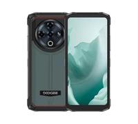 DOOGEE Fire 6 Power, telefono a tripla difesa, Android 14, display 6,56" HD + 90Hz, 20GB + 256GB, fotocamera principale da 50MP, batteria da 15.500mAh, Dual SIM/NFC/GPS (verde)
