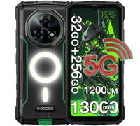 Doogee Fire 7 Pro 32GB 256GB 6.56" 90Hz 5G Dual SIM Batteria 13000mAh Android 15 Verde