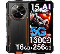 DOOGEE Fire 7 Rugged Smartphone,16Gb+256Gb/2Tb,Batteria 13000Mah 18W 5G Android