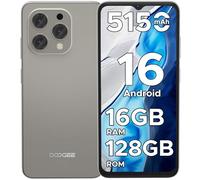 DOOGEE N55 Android 16 Smartphone, 16GB+128GB/2TB TF, 90Hz 6.56" HD+Display Telefono, UNISOC T7200, 13MP+8MP Camera Cellulare, 5150mAh Batteries Telefoni, 4G Dual SIM/Widevine L1/Face Unlock, Natural