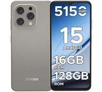 DOOGEE N55 Smartphone Android 15, 16GB+128GB/2TB TF, 90Hz 6.56" HD+ Display, Telefono Cellulare 13MP+8MP Fotocamera, Telefono 5150mAh Batterie, 4G Dual SIM/Widevine L1/Face Unlock, Naturale