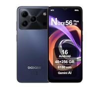 DOOGEE NOTE 56 PLUS Android 16 Telefono, Design Elegante e Lineare, 48GB+256GB, 6.56" IPS 90Hz, 4G Smartphone Cellulare, Fotocamera 50MP AI, Batteria 6150mAh, Dual SIM, Widevine L1, GPS NFC Viola