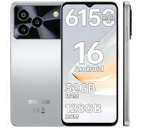 DOOGEE Note 56 Pro Smartphone Android 16, 32GB+128GB/2TB Telefono Cellulare, 6.56" Cellulari e Smartphone 6150mAh, 13MP+8MP NFC Telefoni Economici, 4G Dual SIM/Octa Core/Fingerprint/GPS/3.5mm Jack
