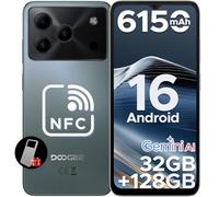 DOOGEE Note 56 Pro Smartphone Android 16, 32GB+128GB/TF 2TB Telefono Cellulare, 6.56" HD+ 90Hz Telefoni, 6150mAh Octa Core Cellulari, 13MP+8MP/Face ID/4G Dual SIM/Widevine L1/OTG/Tipo-C/NFC/3.5mm Jack