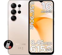 DOOGEE Note 56X Smartphone Android 16, 6150mAh, 6.56" HD+ 90Hz IPS, 24GB + 64GB/2TB TF, 4G Telefono Cellular offerta Smartphone, 8.45 mm Ultrasottile, 8MP+5MP/Dual SIM/Octa Core/Face ID/GPS, Rosa Oro