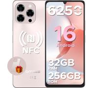 DOOGEE Note 58 Pro Smartphone Android 16, 32GB+256GB/TF 2TB Cellulari, 6250mAh Telefono Cellulare, 6.75" 90Hz Octa-Core Telefoni, 16MP+8MP/Fingerprint/Face ID/4G Dual SIM/Widevine L1/OTG/Tipo-C/NFC