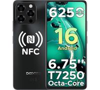 DOOGEE Note 58 Pro Smartphone Android 16, (8+24)GB+256GB/TF 2TB Cellulari, 6250mAh Telefono Cellulare, 6.75" 90Hz Octa-Core Telefoni,16MP+8MP/Fingerprint/Face ID/4G Dual SIM/Widevine L1/OTG/Tipo-C/NFC