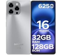 DOOGEE Note 58 Smartphone Android 16, 32GB+128GB/2TB TF Cellulare, 6.75" HD+ 90Hz Schermo, 6250mAh, 16MP+8MP Telefono Cellulare, 4G Dual SIM/Octa Core/Widevine L1/ NFC/OTG/Face ID/GPS, Naturali