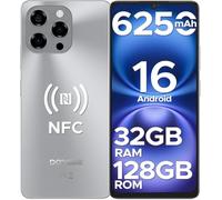 DOOGEE Note 58 Smartphone Android 16, 32GB+128GB/2TB TF Cellulare, 6.75" HD+ 90Hz Schermo, 6250mAh, 16MP+8MP Telefono Cellulare, 4G Dual SIM/Octa Core/Widevine L1/ NFC/OTG/Face ID/GPS, Naturali