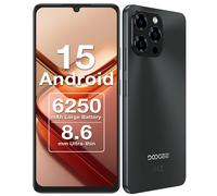 DOOGEE Note 58 Versione Globale, Smartphone Android 15, 8GB RAM+128GB ROM, Schermo IPS HD+ da 6.75\" a 90Hz, Batteria Grande da 6250mAh, NFC