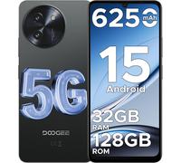 DOOGEE Note 59 5G Smartphone Android 15, 32GB+128GB/2TB TF Telefono, 6.75" HD+ 1