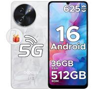 DOOGEE Note 59 Pro+ 5G Android 16 Smartphone Sbloccato 36GB+512GB/2TB Espandibile con Display HD+ da 6.75" 120Hz 6250mAh