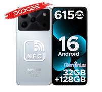 DOOGEE Note56 Pro - Smartphone Android 16 con Gemini AI, schermo da 6.56", batteria da 6150mAh, 32GB di RAM (4+28), 128GB di memoria, Widevine L1