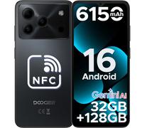 DOOGEE Note56 Pro Smartphone 32GB+128GB Android 16 Batteria 6150mAh Schermo 6.56'' 90Hz 13MP+8MP Widevine L1 NFC Cellulare