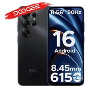 DOOGEE Note 56 - Smartphone Android 16, schermo da 6.56", batteria grande da 6150mAh, 24GB di RAM (3+21), 64GB di memoria, supporta lo sblocco facciale