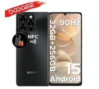 DOOGEE Note58 Pro - Versione Globale, smartphone Android 15, 32GB di RAM, 256GB di memoria, batteria grande da 6250mAh, schermo da 6.75" HD+, NFC