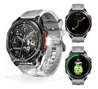 DOOGEE Orologi Anywise W1 Pro Smartwatch uomo,GPS Dual-Band & Mappe Offline, 5 ATM, 18 Giorni Autonomia, Display AMOLED HD 1,43", 170+ Modalità Sport,Chiamate Bluetooth,Compatibile con Android/iOS