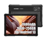 DOOGEE R08 (2024) 4G IP68 Rugged Tablet, MT8788 Octa Core 16GB + 256GB (TF 2TB), 7680mAh Batteria, 10.1 Pollici, Fotocamera 13MP + 5MP, FACE ID, FINGERPRINT, Dual 4G LTE/SIM