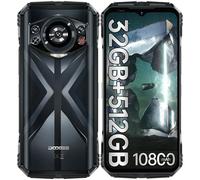 DOOGEE S118 4G Téléphones Portables Débloqués, 10800 mAh, Helio G100 32 Go + 512 Go, 6,58" FHD +, 50 MP + (Vision Nocturne 12 MP) + 32 MP Smartphones, NFC Vert