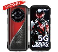 DOOGEE S118 Pro 5G Rugged Phone dimension 7050 6.6 ''FHD 120Hz 8GB RAM 512GB ROM 10800mAh batteria 8GB 512GB Silver