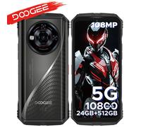 DOOGEE S118 Pro 5G Rugged Phone dimension 7050 6.6 ''FHD 120Hz 8GB RAM 512GB ROM 10800mAh batteria 8GB 512GB Silver