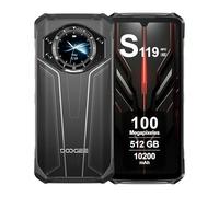 DOOGEE S119 Rugged Smartphone 4G, 24GB RAM + 512GB ROM, 10200mAh, Display 6.72 Pollici FHD+ IPS, AI Camera 100MP, Octa-Core, Android 14, Dual SIM, NFC, Telefono Indistruttibile Unlock, 2025, Argento