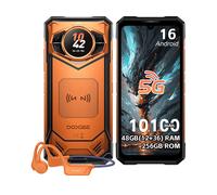 DOOGEE S200, 12+256GB, 256 GB, Arancione