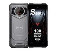DOOGEE S200 5G Rugged Smartphone 2024, Android 14, 6.72" FHD+ 120Hz Display, 32GB RAM+256GB ROM, 10100mAh, 100MP Fotocamere, Octa Core, 5G Telefono Indistruttibile Unlock, GPS, NFC, Grigio