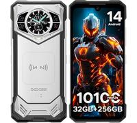 DOOGEE S200 5G Rugged Smartphone 32 GB+256 GB,10100 mAh,1.32" Rear Display, Dimensity 7050 Octa Core,100 MP+20 MP+2 MP,6.72”FHD 120 Hz, Android 14,Fingerprint ID/Face Unlock/NFC/WiFi6/GPS Argento