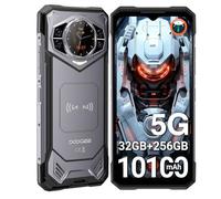 DOOGEE S200 Rugged Smartphone 5G, Dimensity 7050 Octa Core, 1.32" Rear Schermo, 32GB+256GB,10100mAh Telefono Indistruttibile, 6.72”FHD 120 Hz, 100 MP+20 MP+2 MP Fingerprint/Face ID/NFC/WiFi6/IP68/GPS