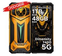 DOOGEE S200 Ultra 5G - Smartphone robusto con IA, schermo da 6.72", Dimensity 7400, 48GB di RAM (12+36), 1TB di memoria, batteria da 11000mAh, Android 15, NFC