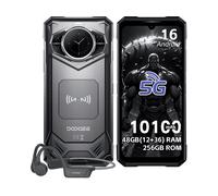 DOOGEE S200 VIP, 12+256GB, 256 GB, Nero